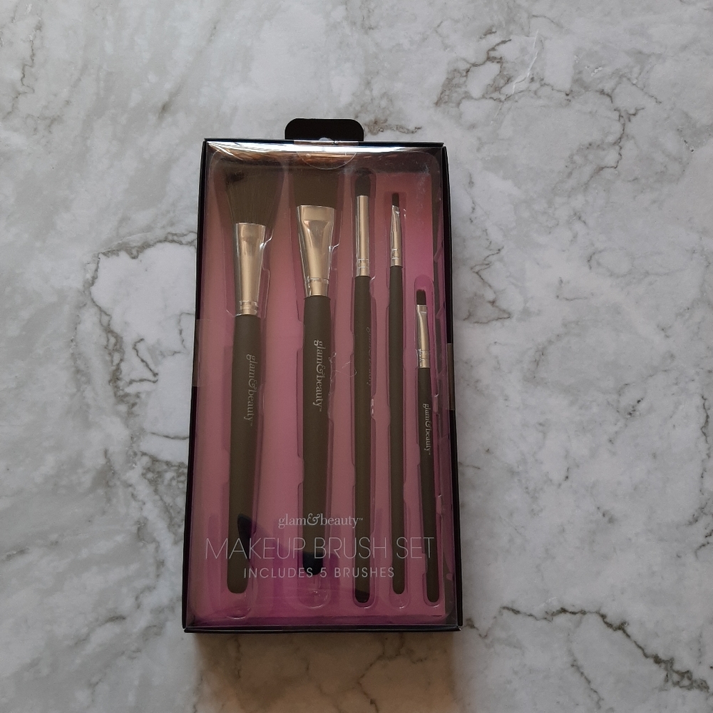 5 Piece Makeup Brush Set - Picture 6 of 6